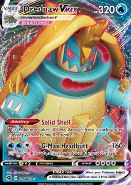 Drednaw VMAX - Champions Path - 015/073