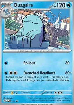Quagsire - Scarlet & Violet Black Star Promos - SVP/156