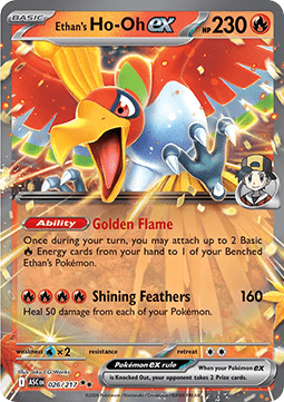 Ethan's Ho-Oh ex - Ascended Heroes - 026/217
