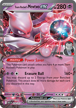 Team Rocket's Mewtwo ex - Ascended Heroes - 079/217