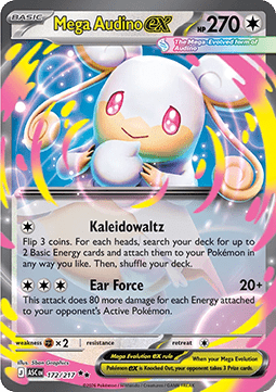 Mega Audino ex - Ascended Heroes -172/217