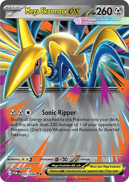 Mega Skarmory ex - Perfect Order - 055/088