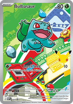 Bulbasaur -  Black Star Promos - MEP/037 (Unsealed)