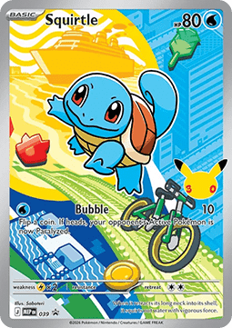 Squirtle - Black Star Promos - MEP/039 (Unsealed)