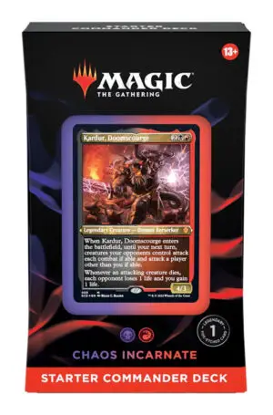 Magic: The Gathering - Starter Commander Deck 2022 - Chaos Incarnate