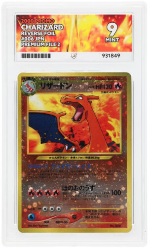 Charizard - Promo - 006 - ACE 9 (8/10/9/10) - Cert 931849 Front