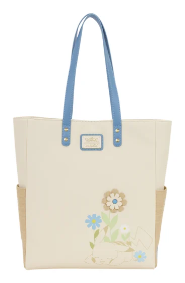 Loungefly - Pokemon Floral Tote Bag with Coin Bag - Image 3