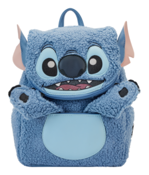 Loungefly - Disney Stitch Plush Mini Backpack