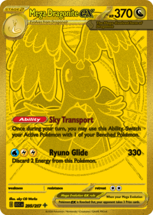 Mega Dragonite ex – Ascended Heroes – 295/217