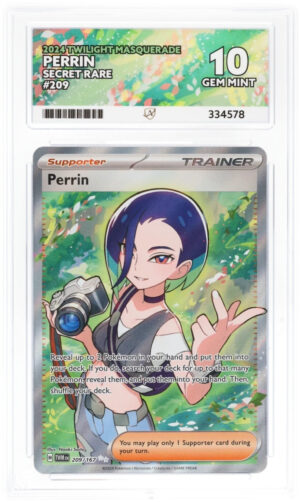 Perrin - Twilight Masquerade - 209/167 - ACE 10 (10/10/10/9) - Cert 334578 Front