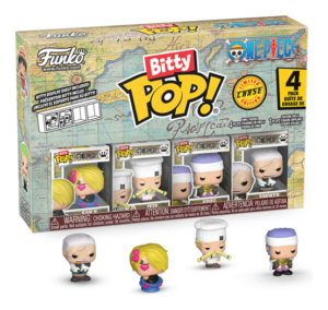 Bitty POP! Games: Bitty Pop! - One Piece - Sanji 4 Pack (Limited Chase Edition)