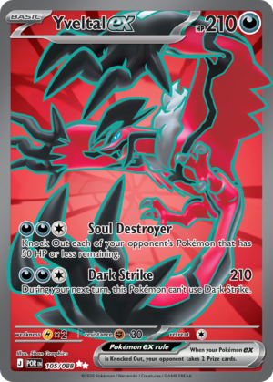 Yveltal ex – Perfect Order – 105/088