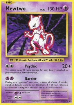 Mewtwo - Evolutions - 51/108 (DMG)