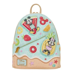 Loungefly - Mickey & Minnie Beach Fun Mini Packpack