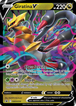 Giratina V – SWSH Black Star Promos – SWSH/259