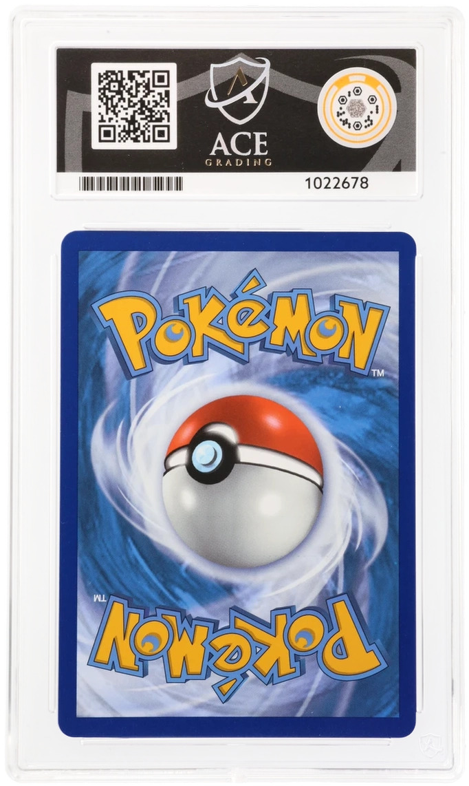 Charizard V - Black Star Promo - SWSH050 - ACE 10 (10/10/10/10) - Cert 1022678 Back