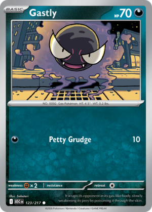 Gastly – Ascended Heroes – 123/217
