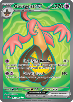 Gourgeist ex – Chaos Rising – 102/086