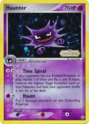 Haunter – Legend Maker – 35/92 - Stamped Reverse Holo (LP)