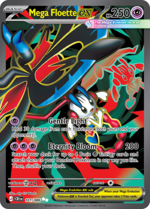 Mega Floette ex – Chaos Rising – 101/086
