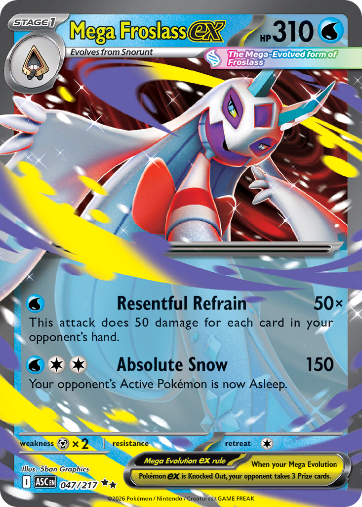 Mega Froslass ex – Ascended Heroes – 047/217