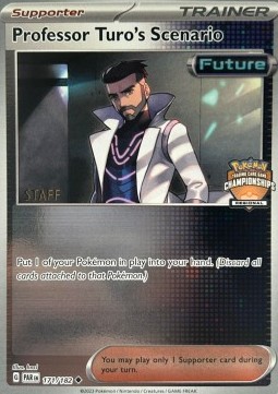 Professor Turo's Scenario – Paradox Rift – 171/182 (Regional Championships Stamp)