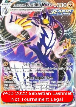 Rapid Strike Urshifu VMAX - Battle Styles - 088/163 (World Championships 2022)
