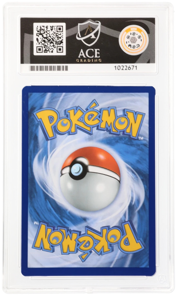Victini - Black Star Promo - 208 - ACE 10 (10/10/10/9) - Cert 1022671 Back
