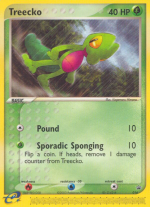 Treecko – Nintendo Black Star Promos – 016/040
