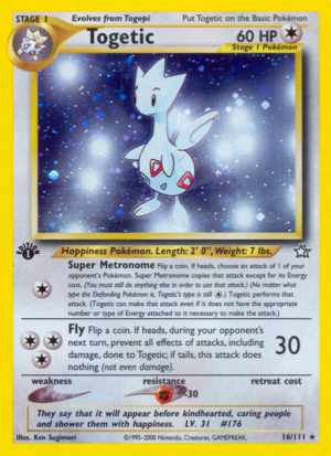 Togetic – Neo Genesis – 16/111 (Unlimited) (MP)