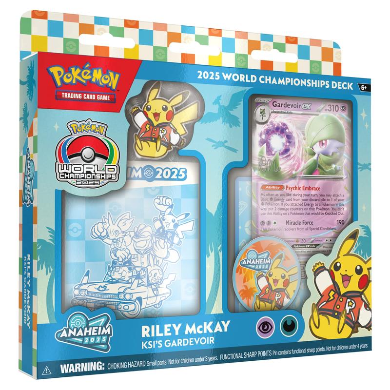 Pokémon TCG 2025 World Championships Deck - Riley McKay (Flutter Devo Gardevoir)