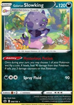 Galarian Slowking - Chilling Reign - 098/198