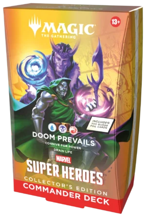 Marvel Super Heroes | MTG Commander Deck - Doom Prevails - Collector's Edition