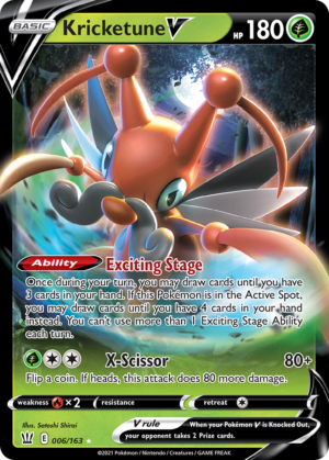 Kricketune V – Battle Styles – 006/163