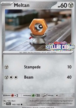 Meltan - Stellar Crown - 102/142
