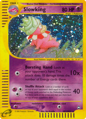Slowking – Aquapolis – H22/H32 - Holo (MP)