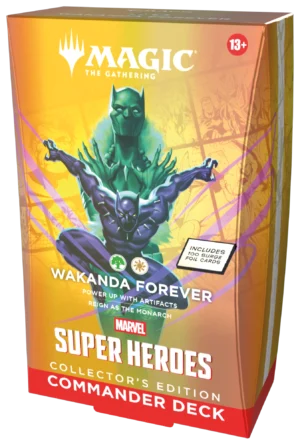 Marvel Super Heroes | MTG Commander Deck - Wakanda Forever - Collectors Edition