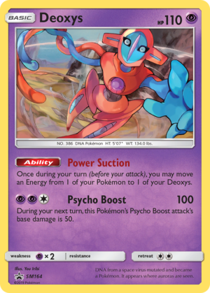 Deoxys – SM Black Star Promos – SM164/248