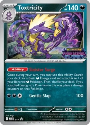 Toxtricity - Mega Black Star Promos - MEP/017 (Unsealed)