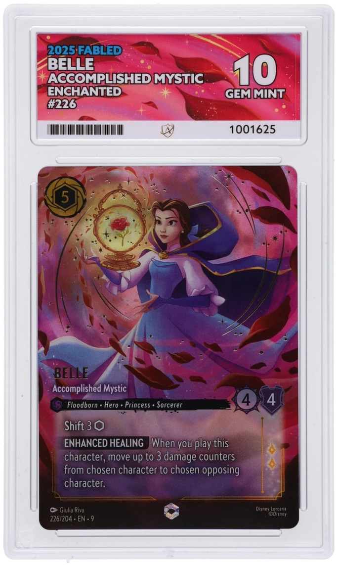 Belle - Accomplished Mystic - Fabled - 226/204 - ACE 10 (10/10/10/10) - Cert 1001625 Front