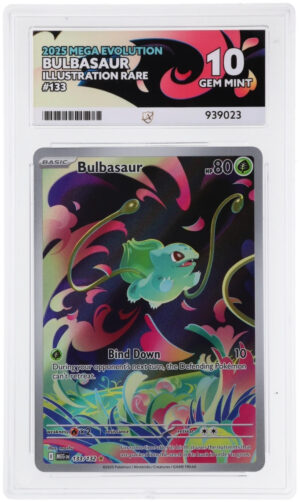 Bulbasaur - Mega Evolution - 133/132 - ACE 10 (10/10/10/10) - Cert 939023 Front