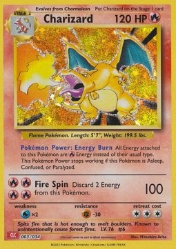 Charizard - Pokémon TCG Classic - 003/034 - CLC