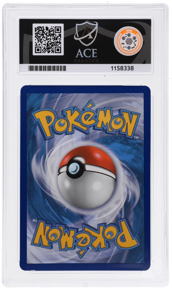 Charizard GX - Hidden Fates - 9/68 - ACE 10 (10/10/10/10) - Cert 1158338 Back