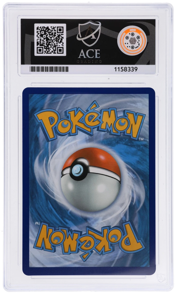 Charizard V - Black Star Promo - SWSH050 - ACE 10 (9/10/10/10) - Cert 1158339 Back