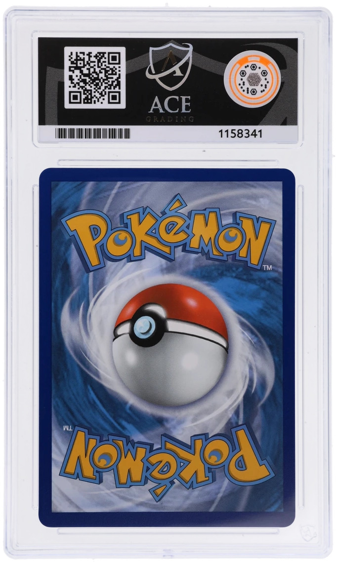 Eevee VMAX - Black Star Promo - SWSH087 - ACE 10 (10/10/10/10) - Cert 1158341 Back