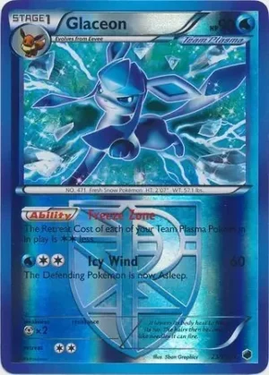 Glaceon – Plasma Freeze – 23/116 (Reverse Holo)