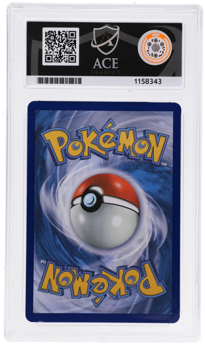 Mega Lucario ex - Mega Evolution - 179/132 - ACE 10 (10/10/10/10) - Cert 1158343 Back