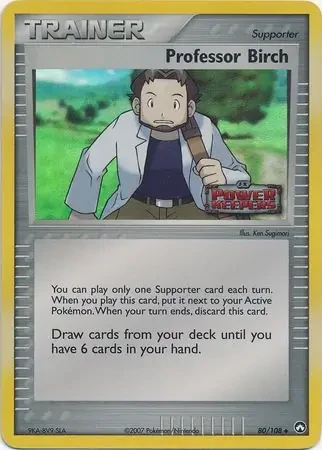 Professor Birch – Power Keepers – 80/108 (Stamped Reverse Holo) (MP)