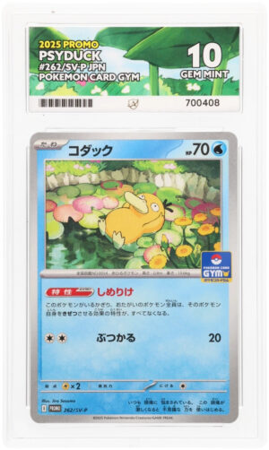Psyduck - Promo - 262/SV-P - ACE 10 (9/10/10/10) - Cert 700408 Front