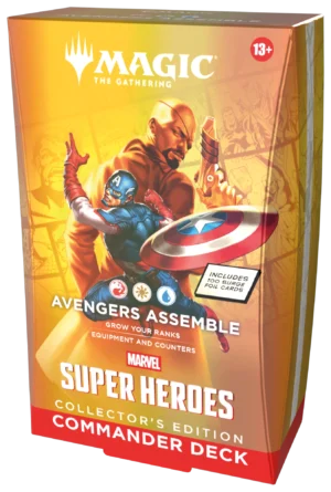 Marvel Super Heroes | MTG Commander Deck - Avengers Assemble - Collector's Edition